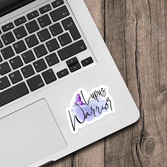 Lupus Warrior Vinyl Sticker
